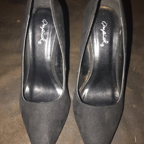 Qupid black heels - Picture 2 of 2